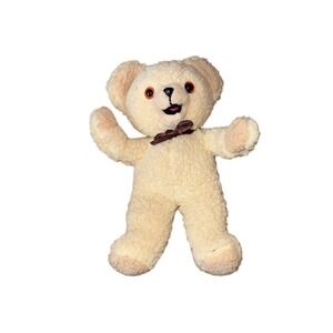Vintage‎ Snuggle Fabric Softener Bear Plush Teddy Ivory w/ Tags 1986 Russ berrie